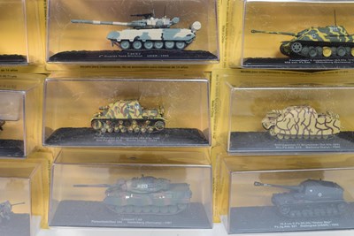 Lot 260 - DIECAST - DEAGOSTINI DIECAST MODEL TANK COLLECTION