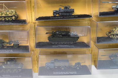 Lot 260 - DIECAST - DEAGOSTINI DIECAST MODEL TANK COLLECTION