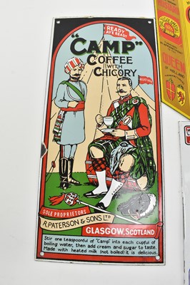 Lot 37 - SELECTION OF REPRODUCTION POINT OF SALE ENAMEL SIGNS