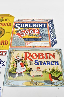 Lot 37 - SELECTION OF REPRODUCTION POINT OF SALE ENAMEL SIGNS