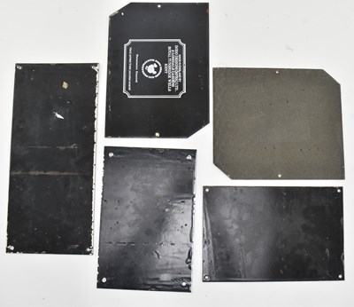 Lot 37 - SELECTION OF REPRODUCTION POINT OF SALE ENAMEL SIGNS