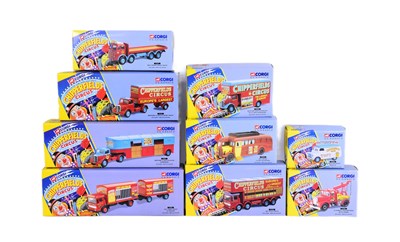 Lot 33 - DIECAST - COLLECTION OF CORGI CHIPPERFIELDS CIRCUS DIECAST MODELS