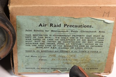 Lot 312 - COLLECTION OF WWII SECOND WORLD WAR GAS MASKS