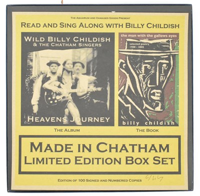 Lot 16 - BILLY CHILDISH - HEAVEN'S JOURNEY - ORIGINAL HAND PAINTED VINYL BOX SET