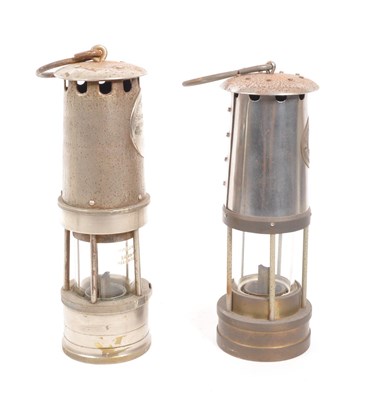Lot 251 - HAILWOOD & ACKROYD - TWO METAL 20TH CENTURY SAFETY MINERS' LAMPS