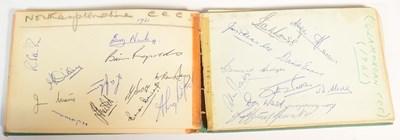 Lot 23 - CRICKET - 1960S AUTOGRAPH ALBUM FILLED WITH CRICKET SIGNATURES