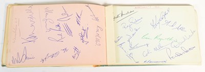 Lot 23 - CRICKET - 1960S AUTOGRAPH ALBUM FILLED WITH CRICKET SIGNATURES