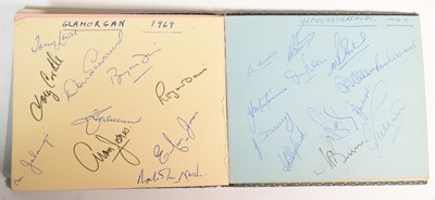 Lot 41 - CRICKET - 1960S AUTOGRAPH ALBUM FILLED WITH CRICKET SIGNATURES