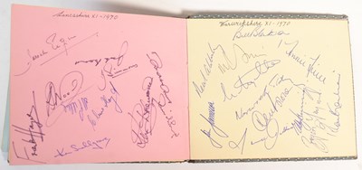 Lot 41 - CRICKET - 1960S AUTOGRAPH ALBUM FILLED WITH CRICKET SIGNATURES