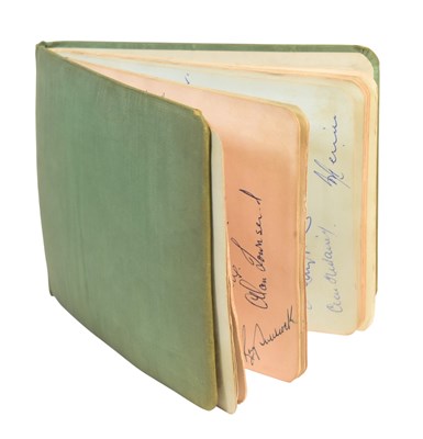 Lot 16 - CRICKET - 1950S AUTOGRAPH ALBUM FILLEDWITH CRICKET SIGNATURES