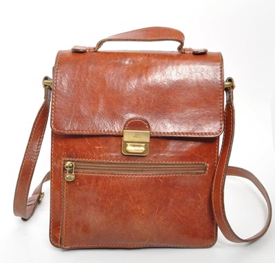 Lot 301 - The Bridge - 20TH CENTURY LEATHER SATCHEL