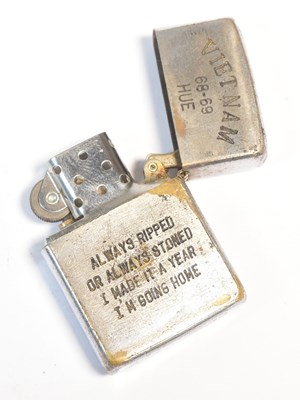 Lot 272 - VIETNAM WAR AMERICAN ZIPPO LIGHTER