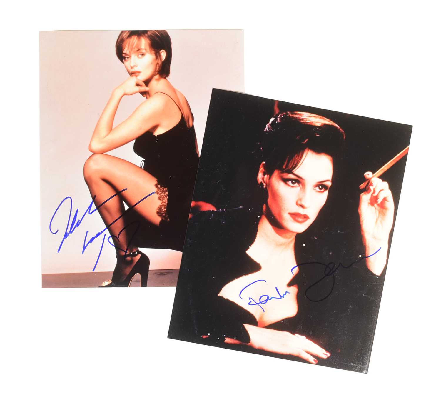 Lot 174 - JAMES BOND 007 - GOLDENEYE (1995) - TWO BOND GIRL AUTOGRAPHS