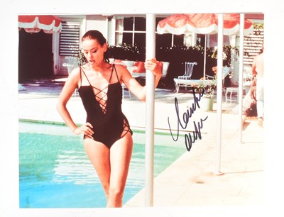 Lot 194 - JAMES BOND 007 - THUNDERBALL (1965) - BOND GIRL SIGNED PHOTOGRAPHS