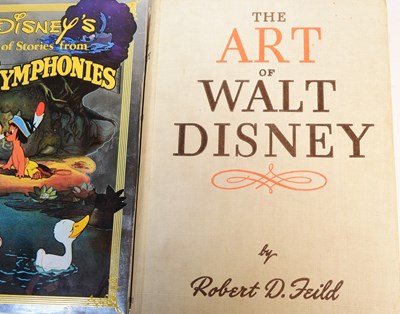 Lot 195 - DISNEY - COLLECTION OF WALT DISNEY ANIMATION FILM BOOKS