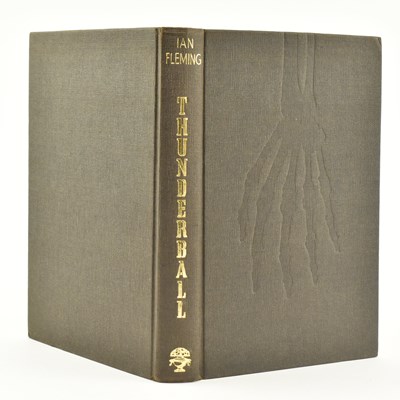 Lot 60 - FLEMING, IAN. 1961 THUNDERBALL FIRST EDITION IN DUST WRAPPER, SIGNATURE TO FFEP