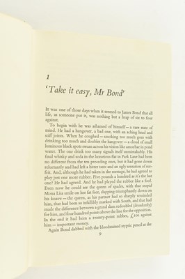 Lot 60 - FLEMING, IAN. 1961 THUNDERBALL FIRST EDITION IN DUST WRAPPER, SIGNATURE TO FFEP