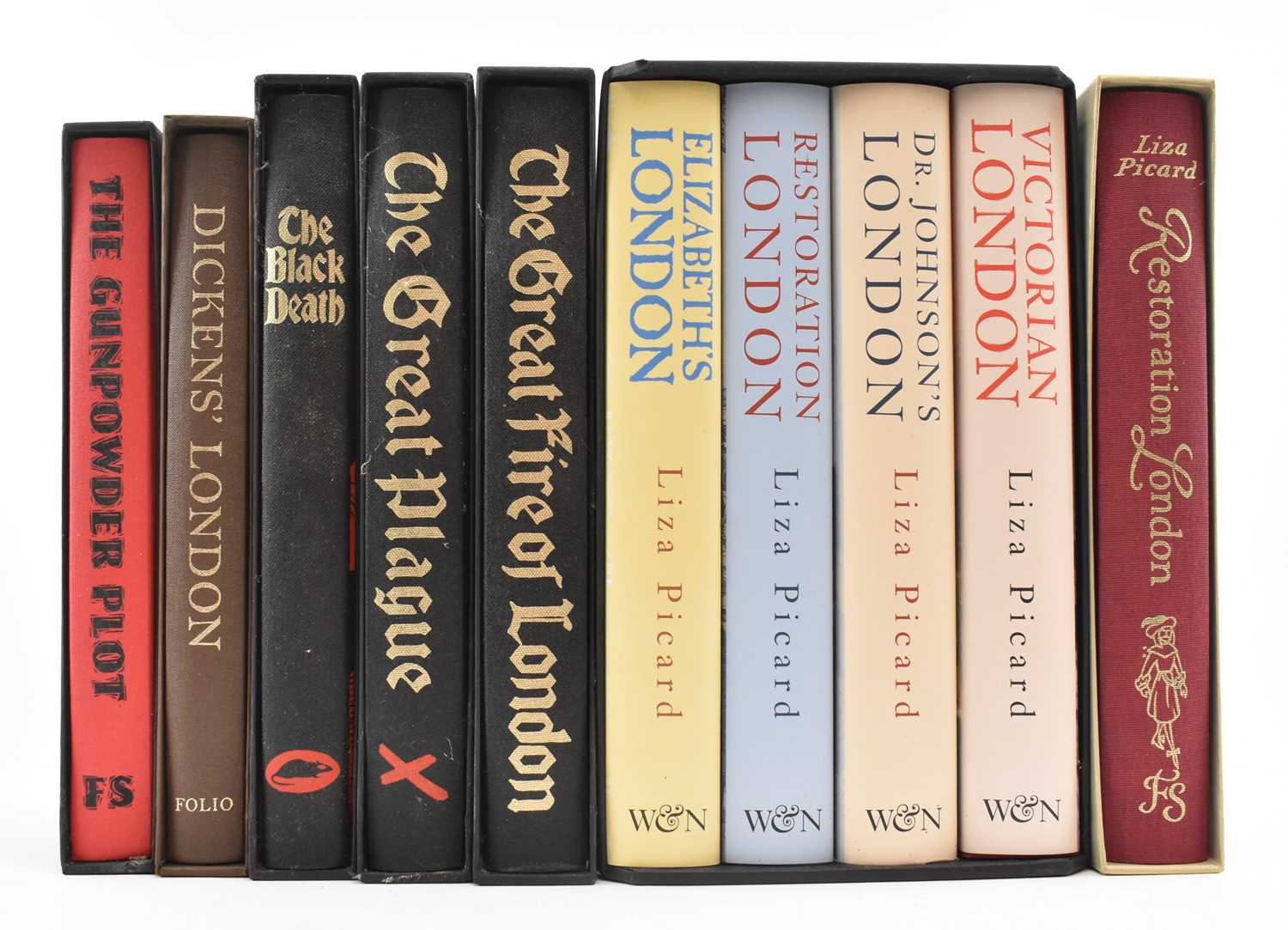 Lot 92 - FOLIO SOCIETY. COLLECTION OF SEVEN WORKS RELATING TO LONDON & BRITISH HISTORY