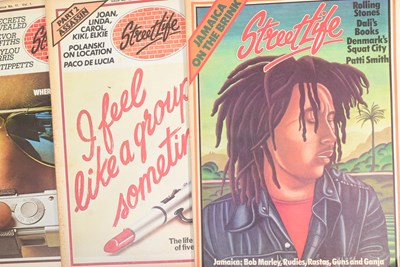Lot 77 - COUNTERCULTURE - COLLECTION OF 1970S STREETLIFE NEWSPAPER MAGAZINES