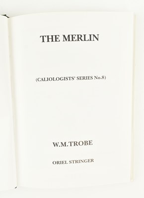 Lot 138 - ORNITHOLOGY. COLLECTION OF TEN PUBLICATIONS BY ORIEL STRINGER