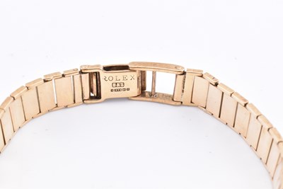Lot 24 - LADIES 9CT GOLD ROLEX PRECISION WRISTWATCH