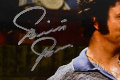 Lot 35 - JAMES BOND 007 - DONALD PLEASENCE - RARE SIGNED 8X12" PHOTOGRAPH - UACC