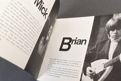 Lot 6 - THE ROLLING STONES - ORIGINAL 1964 PROGRAMME COLSTON HALL BRISTOL