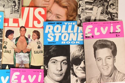 Lot 105 - ELVIS PRESLEY - ELVIS MONTHLY - COLLECTION OF VINTAGE MAGAZINES