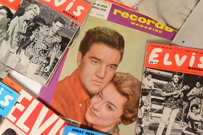 Lot 105 - ELVIS PRESLEY - ELVIS MONTHLY - COLLECTION OF VINTAGE MAGAZINES