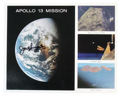 Lot 15 - SPACE EXPLORATION - APOLLO 13 - JACK SWIGERT - VINTAGE SIGNED PHOTOGRAPH