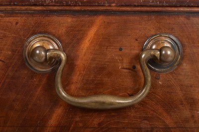 Lot 468 - 18TH CENTURY GEORGE III MAHOGANY LOWBOY / CHEST OF DRAWERS ON STAND