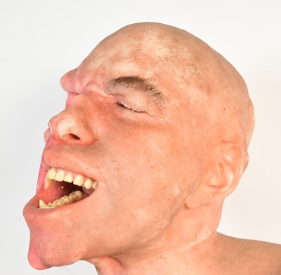 Lot 11 - UNKNOWN PRODUCTION - LIFESIZE 1/1 SCALE VAMPIRE TRANSFORMATION BUST