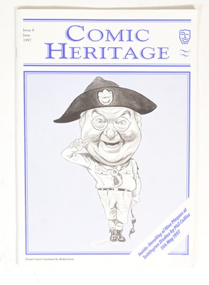 Lot 34 - BENNY HILL - ROBERTSON (CARTOONIST) - ORIGINAL PUBLISHED CARICATURE CARTOON