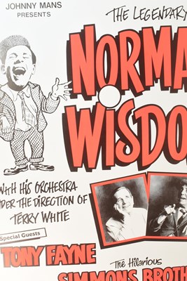 Lot 108 - NORMAN WISDOM - ORIGINAL UNUSED THEATRE POSTER