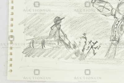 Lot 135 - IRON GIANT - ORIGINAL DRAWING BY LEAD ANIMATOR