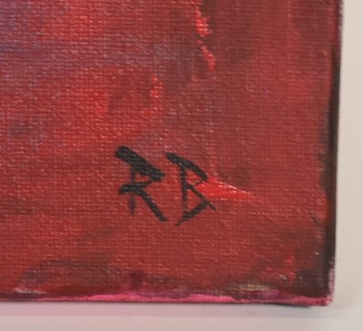 Lot 124 - RICHARD BAZLEY (B.1962) - 'STANLEY KUBRICK' - ACRYLIC PAINTING