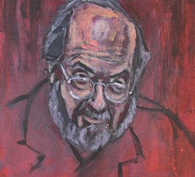Lot 124 - RICHARD BAZLEY (B.1962) - 'STANLEY KUBRICK' - ACRYLIC PAINTING