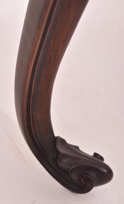 Lot 247 - HIGH VICTORIAN REVIVAL SET OF 3 MAHOGANY LOW OCCASIONAL TABLES