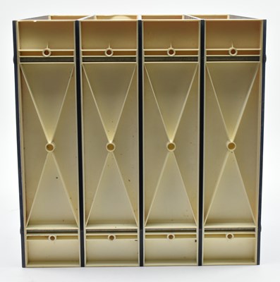 Lot 57 - FRANK GUILLE & FRANK HEIGHT - 1970S VINTAGE RECORD RACK