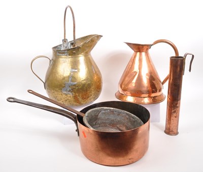 Lot 256 - COLLECTION OF BRASS & COPPER MEASURES