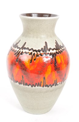 Lot 45 - CARSTENS TONNIESHOF - AUSTRIAN LAVA VASE 1245-25