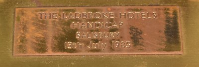 Lot 24 - HORSE RACING - ORIGINAL STEWARDS CUP TROPHY & PRESENTATION CLOCK