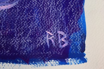 Lot 17 - THE IRON GIANT - ORIGINAL PAINTING BY RICHARD BAZLEY