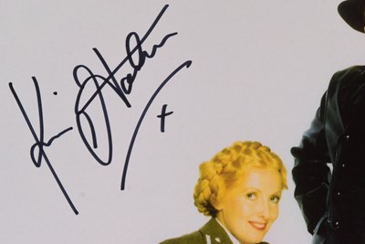 Lot 55 - 'ALLO 'ALLO (BBC SITCOM) - DUAL SIGNED 8X10" PHOTOGRAPH
