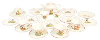 Lot 29 - SNOW WHITE AND THE SEVEN DWARFS - WALT DISNEY - VINTAGE CHILD'S TEA SET