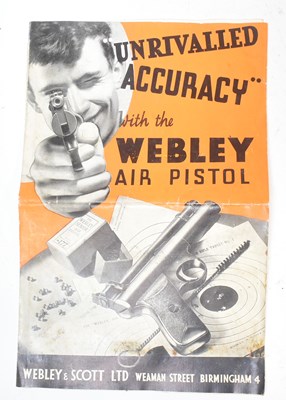 Lot 17 - VINTAGE WEBLEY JUNIOR .177 CALIBRE AIR PISTOL