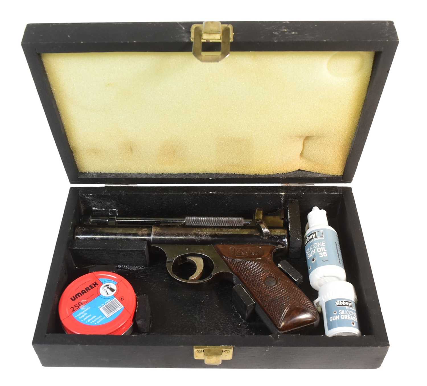 Lot 86 - VINTAGE WEBLEY SENIOR .22 CALIBRE AIR PISTOL