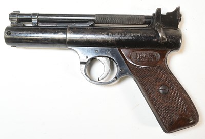 Lot 86 - VINTAGE WEBLEY SENIOR .22 CALIBRE AIR PISTOL