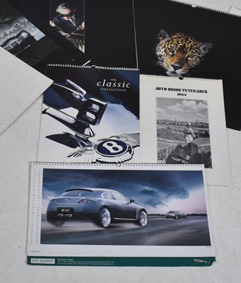 Lot 166 - MOTOR RACING - COLLECTION OF 8 JAGUAR AUTOMOBILE CALENDARS