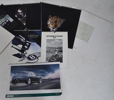 Lot 166 - MOTOR RACING - COLLECTION OF 8 JAGUAR AUTOMOBILE CALENDARS